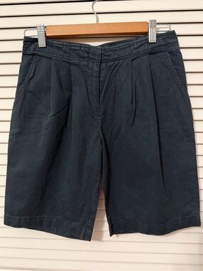 Women’s Pleated Cotton Shorts - Size 2